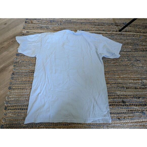 Obey All City Champs T-SHIRT Star Shield 1989 Propaganda Men's L Blue Indie Slea - Picture 7 of 7